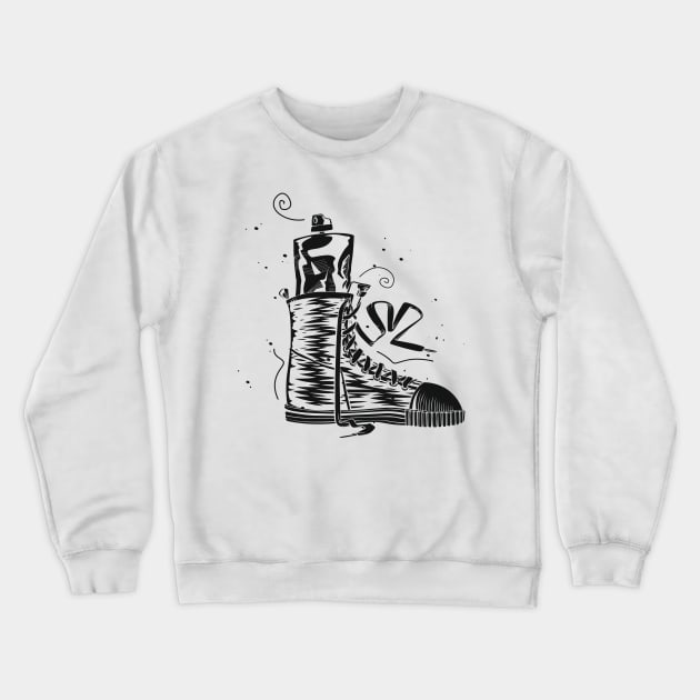 Shoe Art Crewneck Sweatshirt by Whatastory